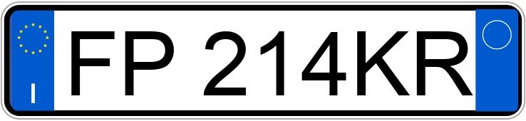 Numer rejestracyjny FP214KR posiada MINI Mini 2a serie Numer rejestracyjny FP214KR posiada MINI Mini 2a serie