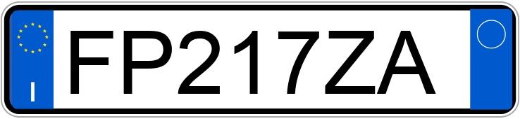 Numer rejestracyjny FP217ZA posiada ABARTH 595 Numer rejestracyjny FP217ZA posiada ABARTH 595