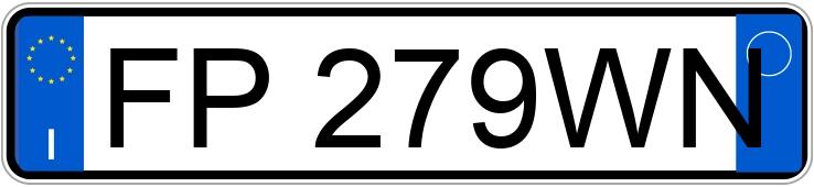 Numer rejestracyjny FP279WN posiada MERCEDES Classe C