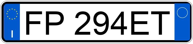 Numer rejestracyjny FP294ET posiada AUDI A5 2a serie