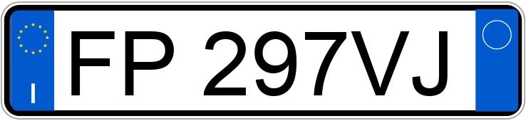 Numer rejestracyjny FP297VJ posiada FIAT 500X