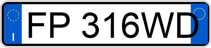 El número de registro FP316WD tiene SKODA OCTAVIA