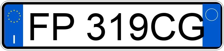 Numer rejestracyjny FP319CG posiada AUDI A1-S1