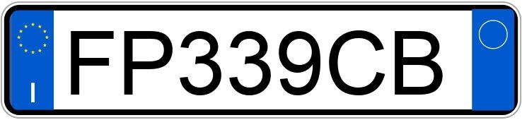 Numer rejestracyjny FP339CB posiada VOLKSWAGEN Polo 6a serie