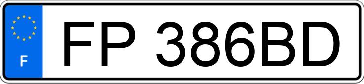 Numer rejestracyjny FP386BD posiada NISSAN QASHQAI