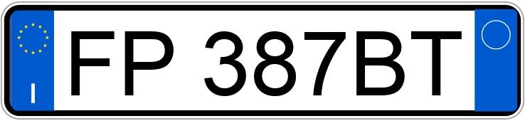 Numer rejestracyjny FP387BT posiada AUDI A6 4a serie Numer rejestracyjny FP387BT posiada AUDI A6 4a serie