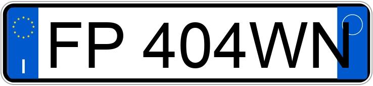 Numer rejestracyjny FP404WN posiada MERCEDES Classe A