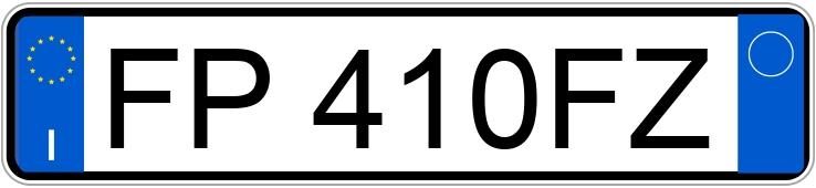 Numer rejestracyjny FP410FZ posiada VOLKSWAGEN Polo 6a serie