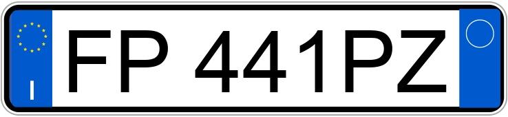 Numer rejestracyjny FP441PZ posiada PEUGEOT 308 2a serie