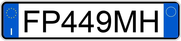 Numer rejestracyjny FP449MH posiada HONDA Civic 10a serie