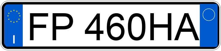 Numer rejestracyjny FP460HA posiada MINI Mini 5P Numer rejestracyjny FP460HA posiada MINI Mini 5P