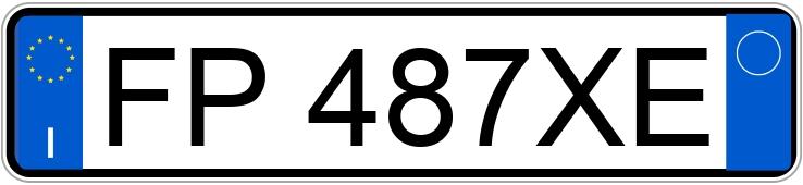 Numer rejestracyjny FP487XE posiada VOLKSWAGEN Golf 7a serie Numer rejestracyjny FP487XE posiada VOLKSWAGEN Golf 7a serie