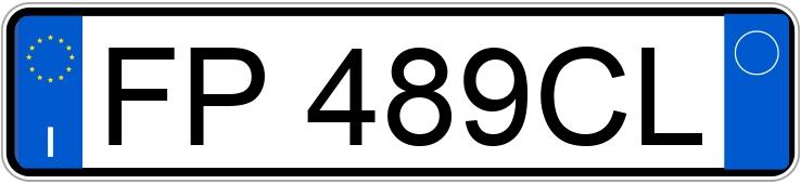 Numer rejestracyjny FP489CL posiada PORSCHE Panamera 2a serie