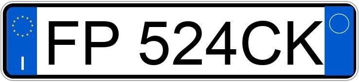 Numer rejestracyjny FP524CK posiada JAGUAR F-Type