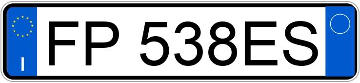 Numer rejestracyjny FP538ES posiada LAND ROVER Range Rover Velar