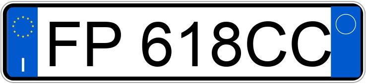 Numer rejestracyjny FP618CC posiada MAZDA Mazda3 3a serie