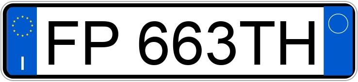 Numer rejestracyjny FP663TH posiada VOLKSWAGEN Golf 7a serie