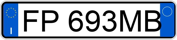 Numer rejestracyjny FP693MB posiada BMW Serie 2 G.T. Numer rejestracyjny FP693MB posiada BMW Serie 2 G.T.