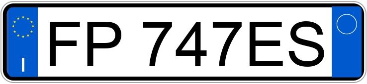 Numer rejestracyjny FP747ES posiada VOLKSWAGEN Golf 7a serie Numer rejestracyjny FP747ES posiada VOLKSWAGEN Golf 7a serie