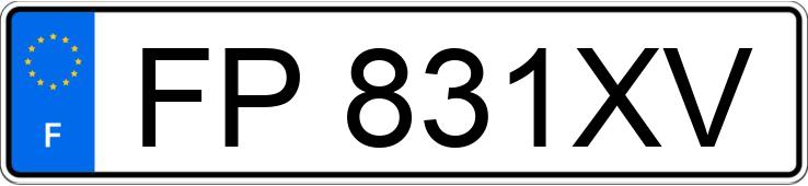 Numer rejestracyjny FP831XV posiada NISSAN QASHQAI