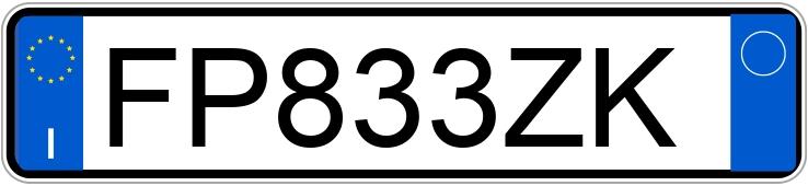 Numer rejestracyjny FP833ZK posiada PEUGEOT 3008 2a serie