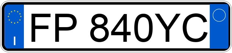 Numer rejestracyjny FP840YC posiada VOLKSWAGEN Golf 7a serie Numer rejestracyjny FP840YC posiada VOLKSWAGEN Golf 7a serie