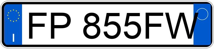 Numer rejestracyjny FP855FW posiada TOYOTA C-HR