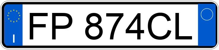 Numer rejestracyjny FP874CL posiada OPEL Mokka 1a serie