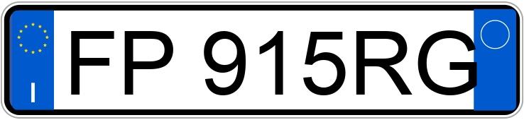 Registreringsnummeret FP915RG har VOLKSWAGEN POLO