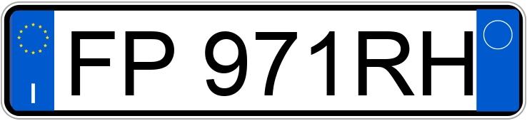 Numer rejestracyjny FP971RH posiada BMW X5