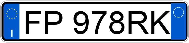 Numer rejestracyjny FP978RK posiada OPEL MOKKAX