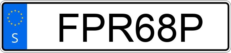 Numer rejestracyjny FPR68P posiada MG EHS Plug-In Hybrid Numer rejestracyjny FPR68P posiada MG EHS Plug-In Hybrid