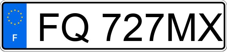 Numer rejestracyjny FQ727MX posiada TESLA MODEL 3 Numer rejestracyjny FQ727MX posiada TESLA MODEL 3