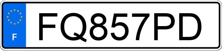 Numer rejestracyjny FQ857PD posiada RENAULT MEGANE II