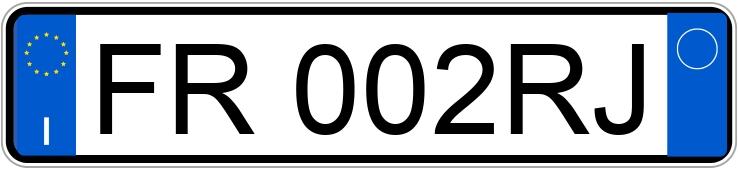 Numer rejestracyjny FR002RJ posiada FIAT Tipo Numer rejestracyjny FR002RJ posiada FIAT Tipo