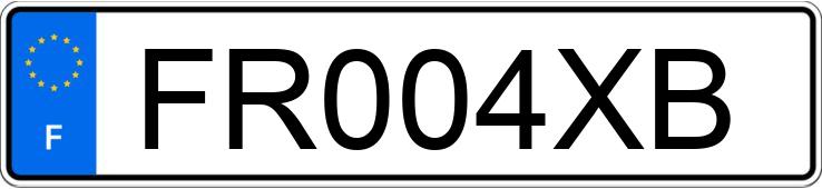 Numer rejestracyjny FR004XB posiada DACIA DUSTER