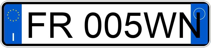 Numer rejestracyjny FR005WN posiada HYUNDAI Kona 1as.