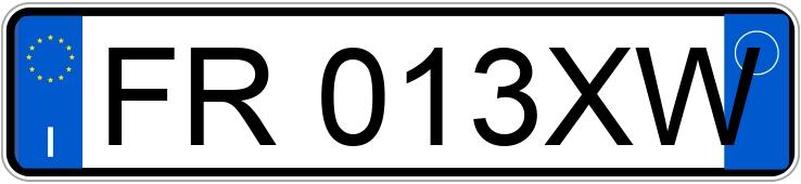 Numer rejestracyjny FR013XW posiada JEEP Compass 2a serie