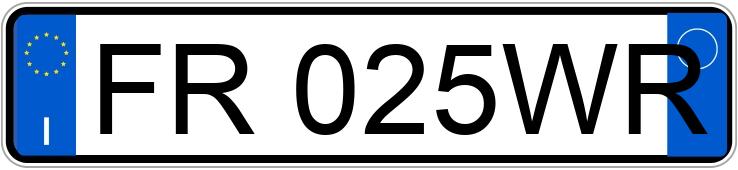 Numer rejestracyjny FR025WR posiada MERCEDES Classe E