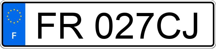 Numer rejestracyjny FR027CJ posiada CITROEN C5 AIRCROSS