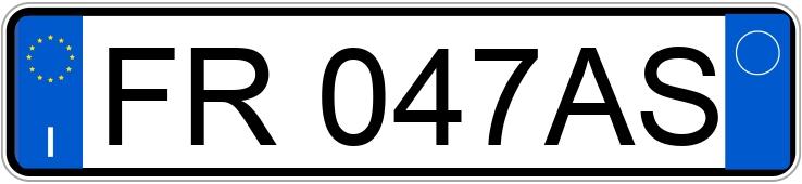 Numer rejestracyjny FR047AS posiada AUDI Q2