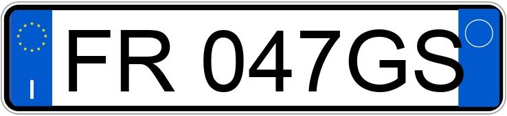 Numer rejestracyjny FR047GS posiada VOLKSWAGEN Polo 6a serie