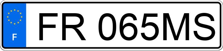 Numer rejestracyjny FR065MS posiada OPEL CORSA VI Numer rejestracyjny FR065MS posiada OPEL CORSA VI