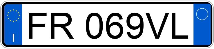 Numer rejestracyjny FR069VL posiada TOYOTA TOYOTA PRIUS