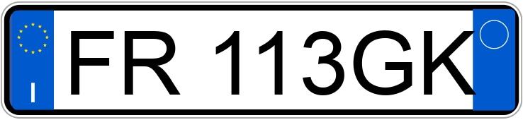 Numer rejestracyjny FR113GK posiada SUZUKI Swift Numer rejestracyjny FR113GK posiada SUZUKI Swift