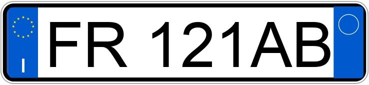 Numer rejestracyjny FR121AB posiada CITROEN C3 3a serie