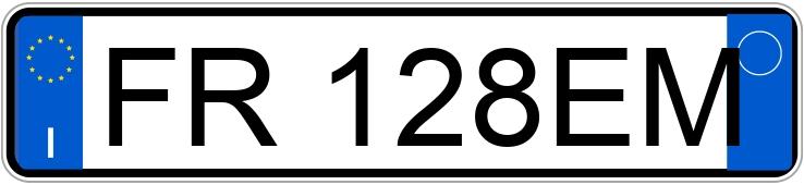 Numer rejestracyjny FR128EM posiada FIAT Tipo Numer rejestracyjny FR128EM posiada FIAT Tipo