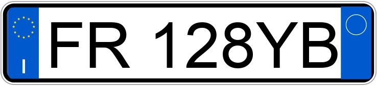 Numer rejestracyjny FR128YB posiada FORD C-Max 2a serie Numer rejestracyjny FR128YB posiada FORD C-Max 2a serie