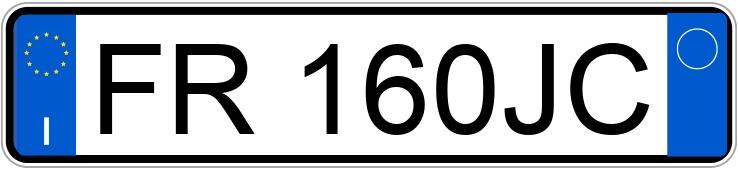 Numer rejestracyjny FR160JC posiada FIAT Panda 3a serie Numer rejestracyjny FR160JC posiada FIAT Panda 3a serie