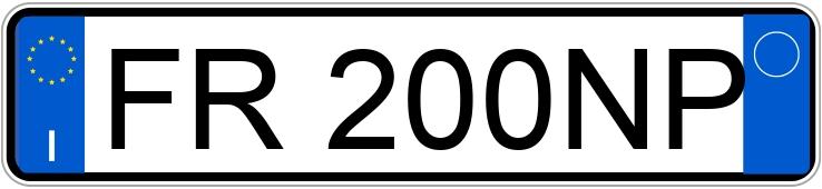 Numer rejestracyjny FR200NP posiada RENAULT Espace 5a serie